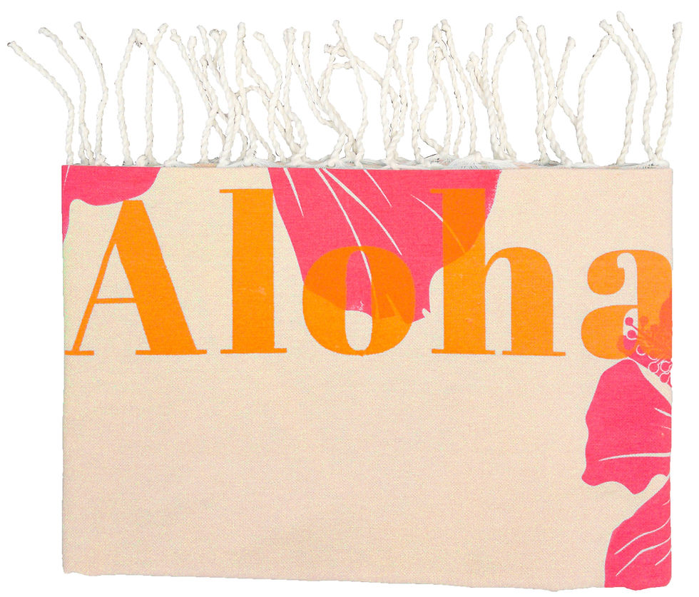 Miniaturbild: Strandtuch "Aloha" in 7 Farben