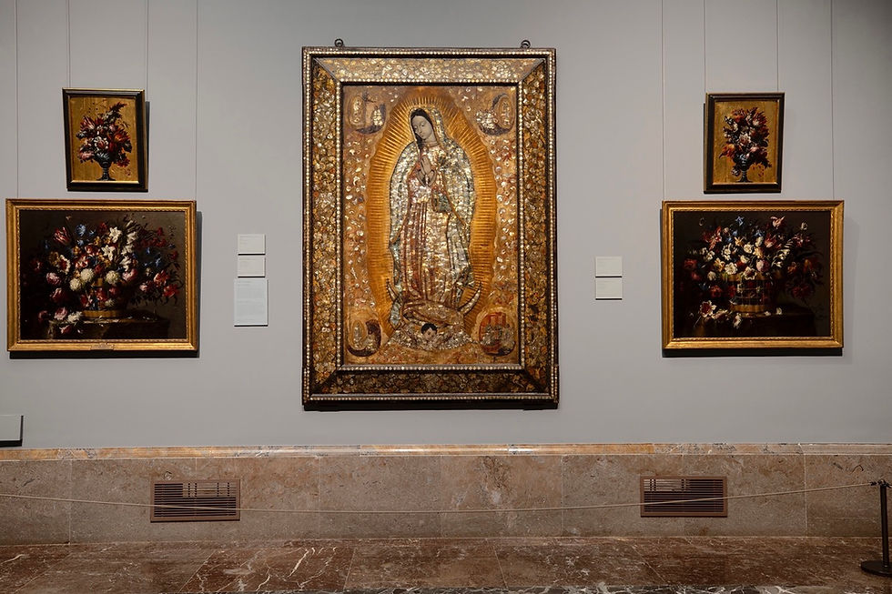Un tesoro virreinal en el Prado: la Virgen de Guadalupe 