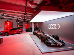 Audi acelera la pasión por la Fórmula 1 en el corazón de Barcelona