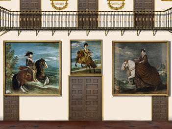 El retrato ecuestre de Isabel de Borbón de Velázquez regresa a la sala 12 en su esplendor original