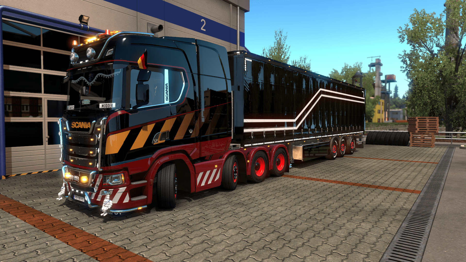 Multiplayer tuning pack ets 2 mod d b creation