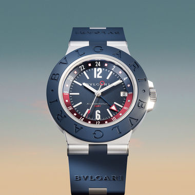 불가리 알루미늄 GMT 워치