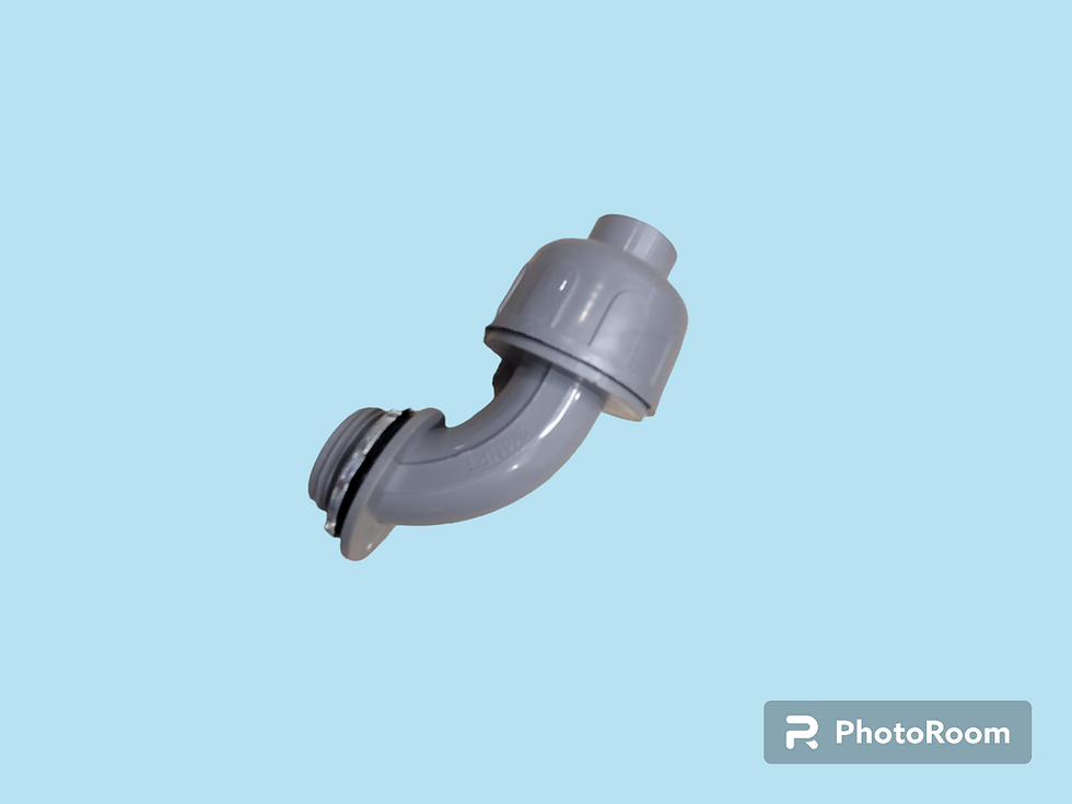 3/4" 90 degree Carflex or non metallic conduit connector Mai Work House