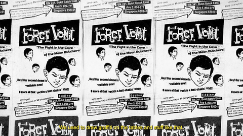 Video portfolio_documentary_ Class Acts_customised black & white print ad