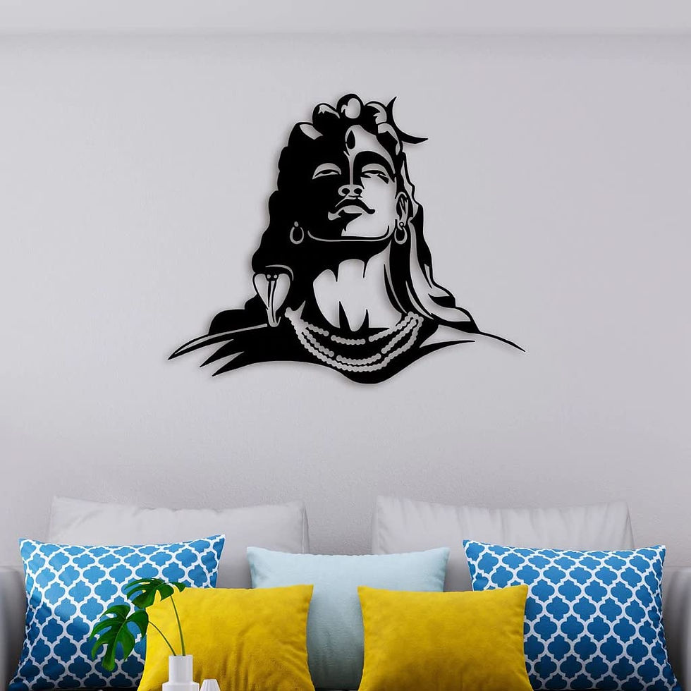 Thumbnail: Adiyogi Shiva Wall Art