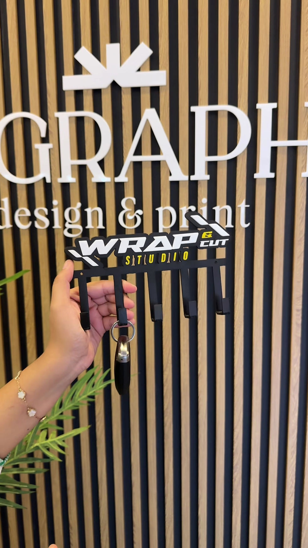 Thumbnail: Personalised Logo Metal Key Holder