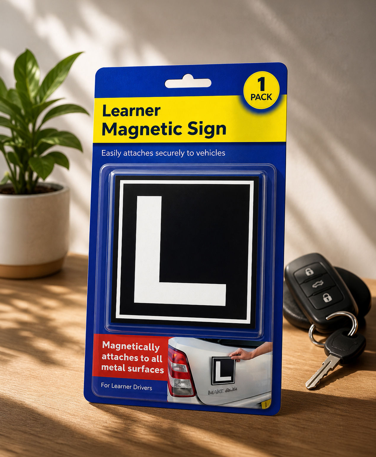 Magnetic Learner Sign