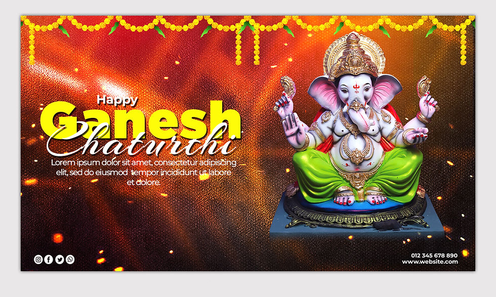 Thumbnail: Ganesh Chaturthi Banner