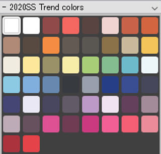 2020SS Trend colors