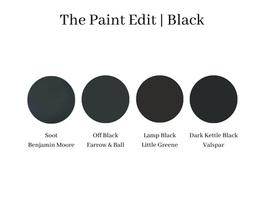 The Paint Edit | Black