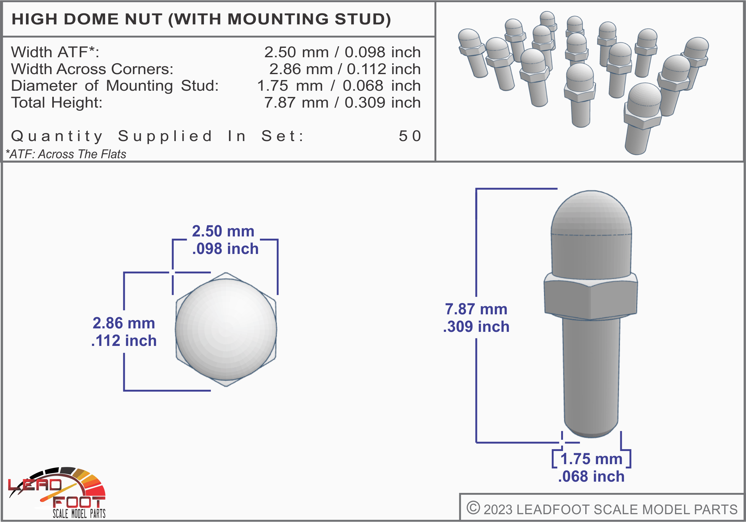 SHOP LEADFOOT MODELS UPGRADE PARTS AND ACCESSORIES FOR 1/8 & 1/12 SCALE