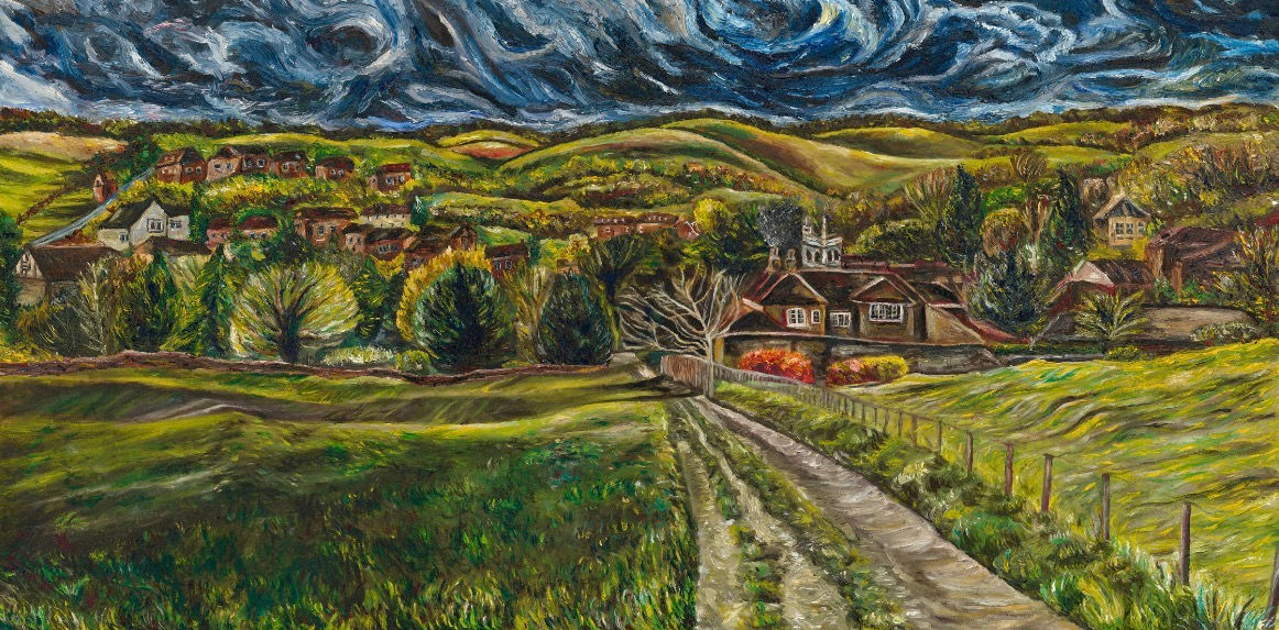 Valley of Amersham print
