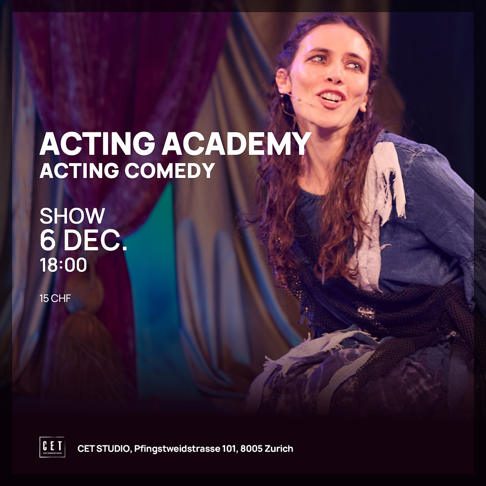 SHOWCASE! Acting Comedy - 18:00