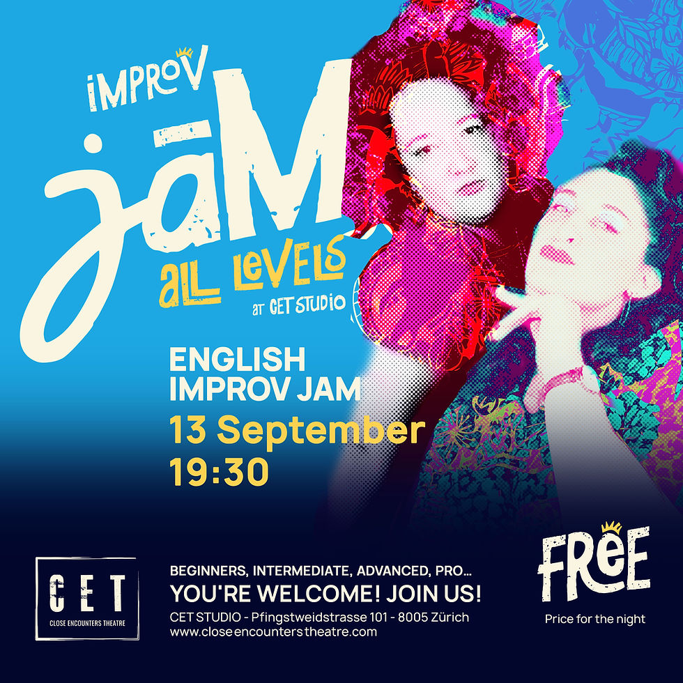 Improv Jam - All levels - English - 13 September @CET