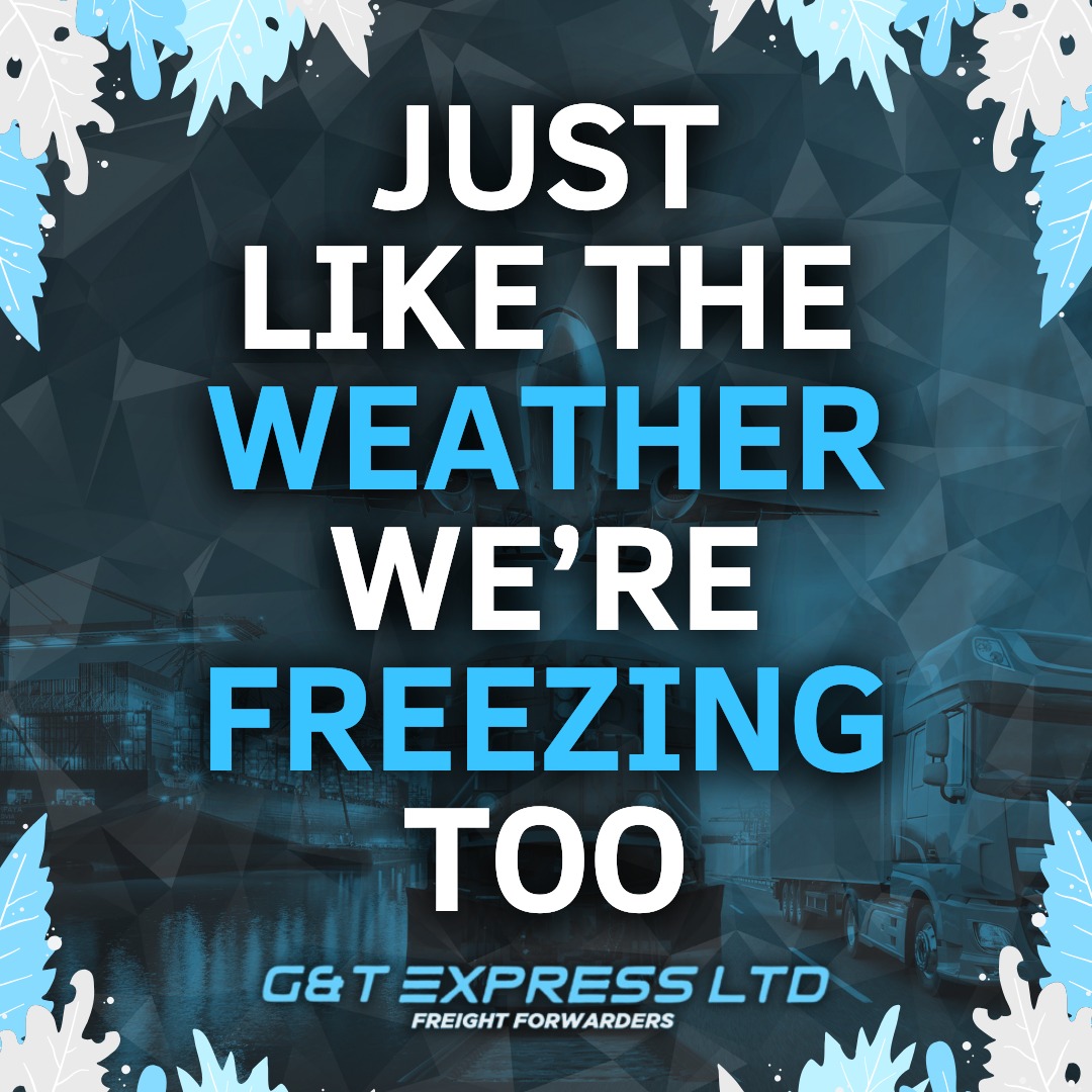 Just Like the Weather, We're Freezing Too!