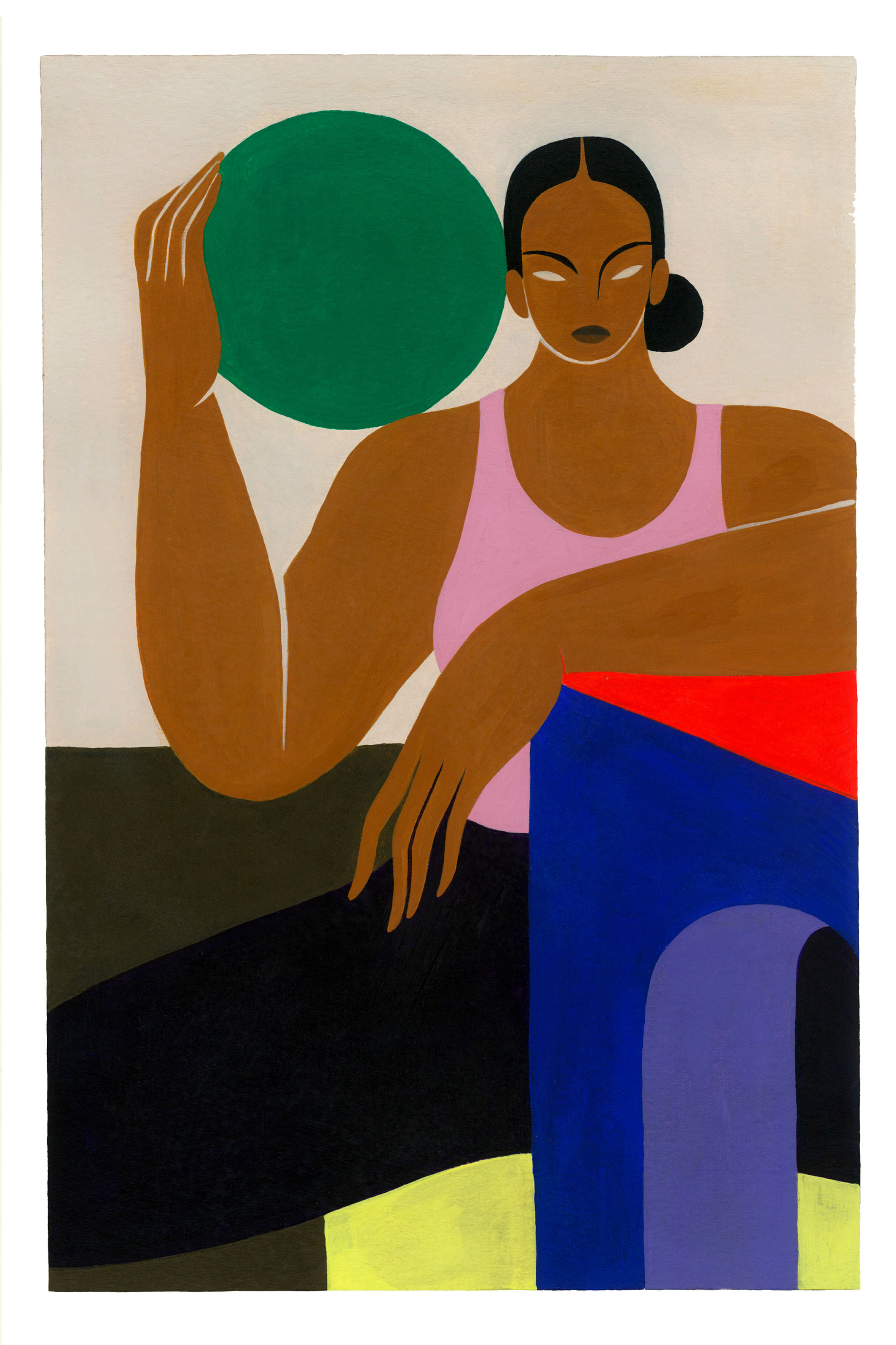 Untitled by Hilda Palafox (18 x 26.5 cm)