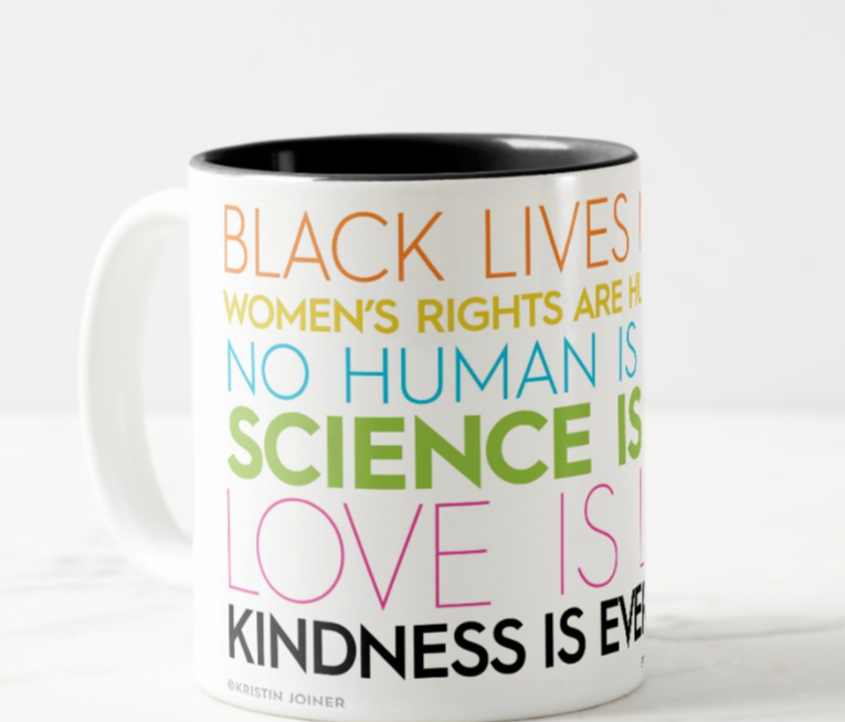 #KindnessIsEverything Two Toned Mug