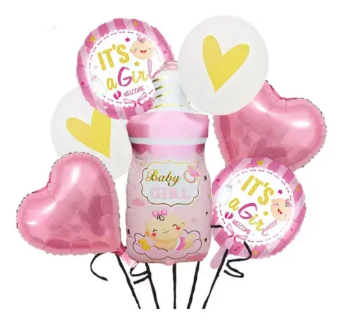 It’s a Girl Buttle Balloon Set 7 Pcs