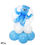 Thumbnail: Blue Teddy Bear - Baby Boy Balloon (WITH AIR)