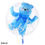 Thumbnail: Ballon 4D Transparent Baby Boy Blue Bubble Balloon