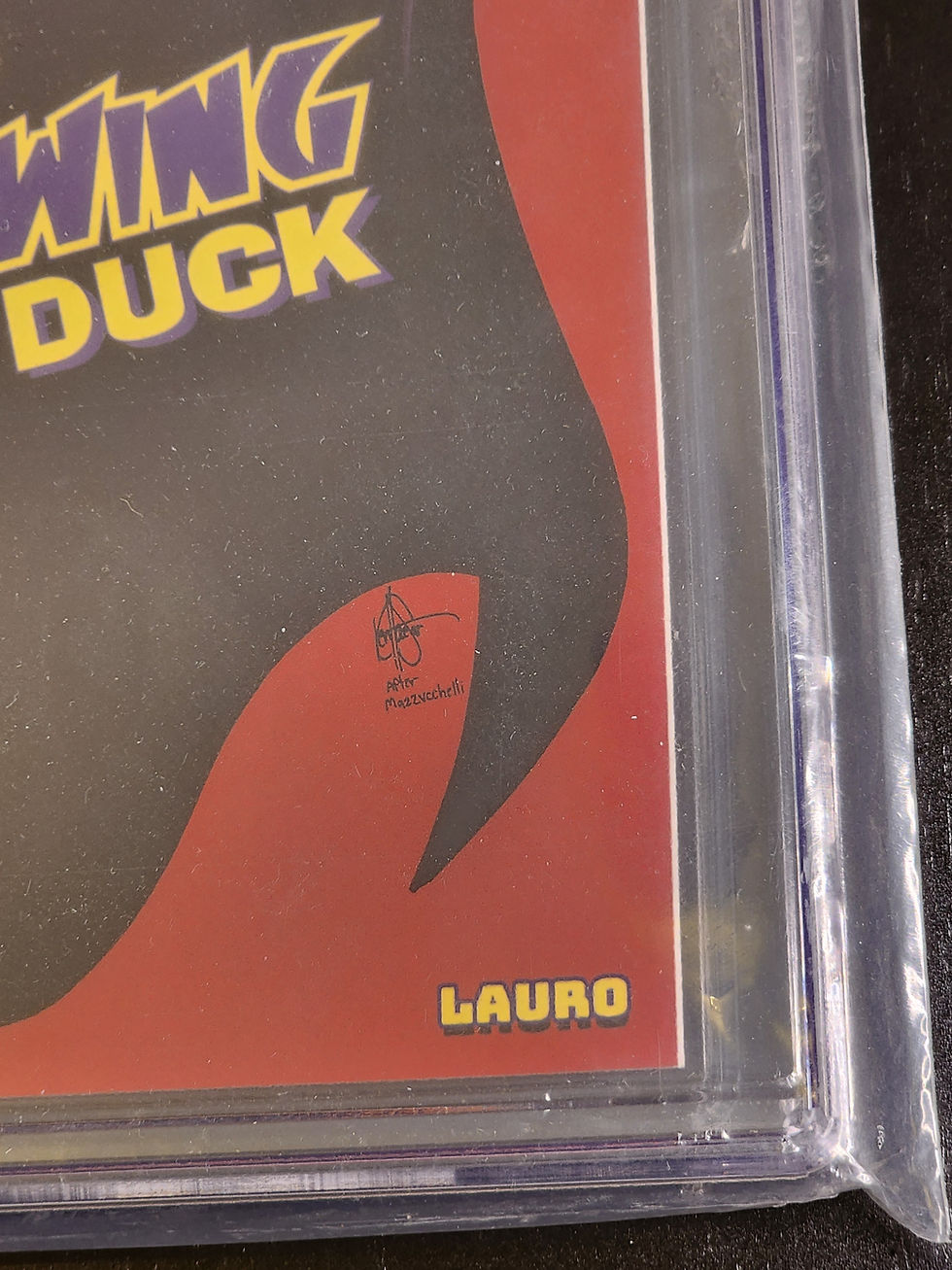 Thumbnail: Front Bottom Right Corner of Darkwing Duck #3 (2023) Variant Cover U - CGC 9.8