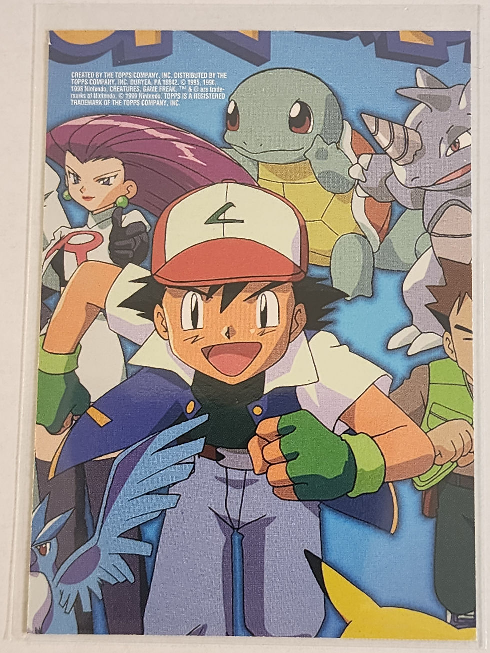 Thumbnail: Pokémon 1999 Topps Black Logo TV9 Jesse