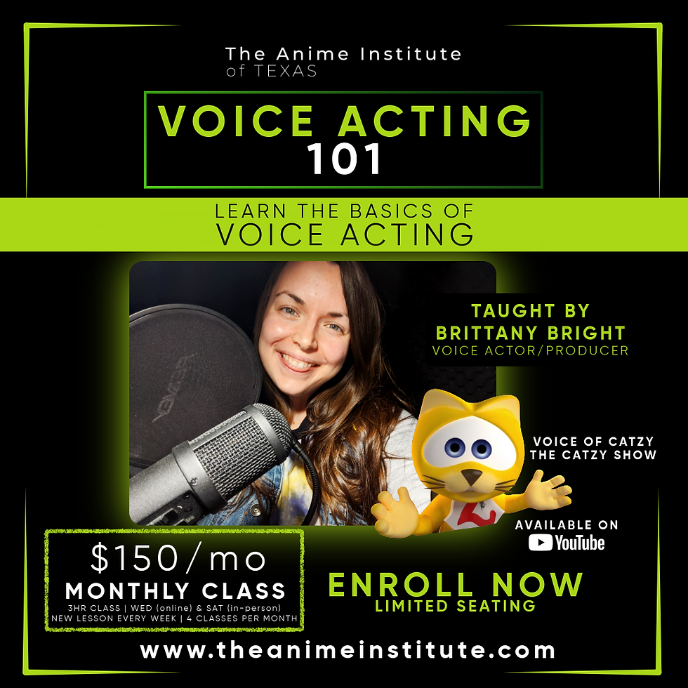 Voice Acting 101