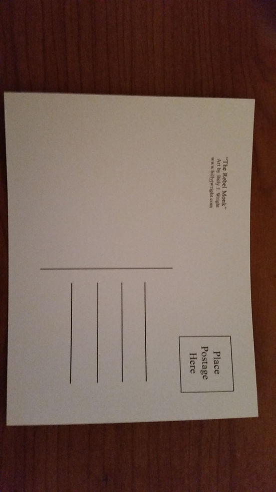 Thumbnail: The Rebel Monk Post Card