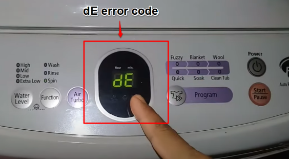 dE Error Code