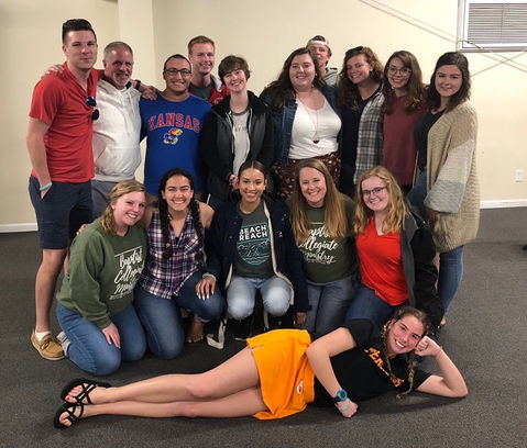Taylor Lynn Gipson volunteering on a mission trip