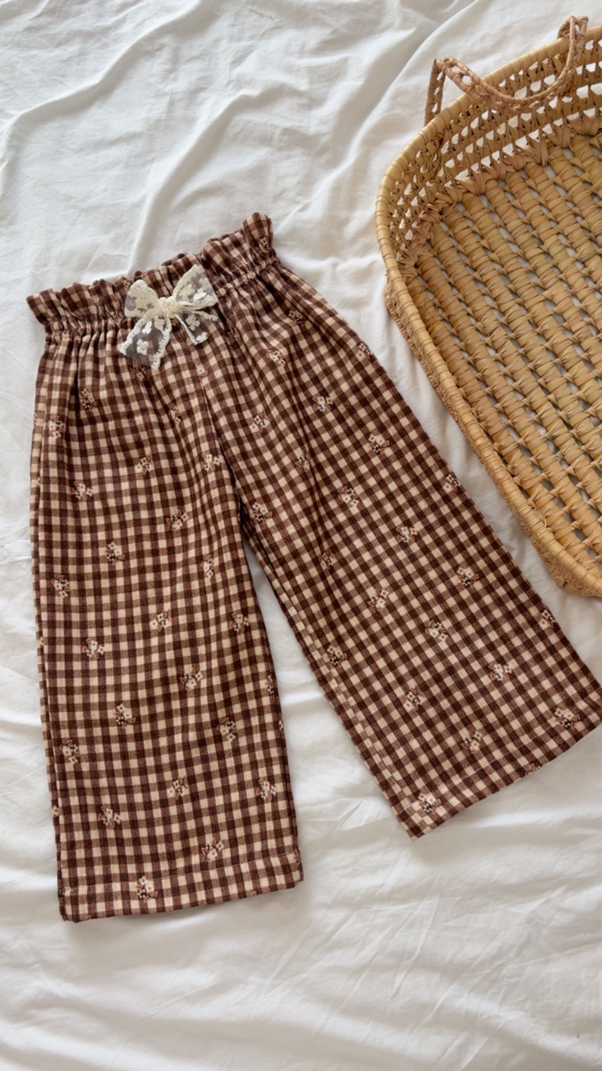 Pantalon large bébé/enfant  «Hortense»