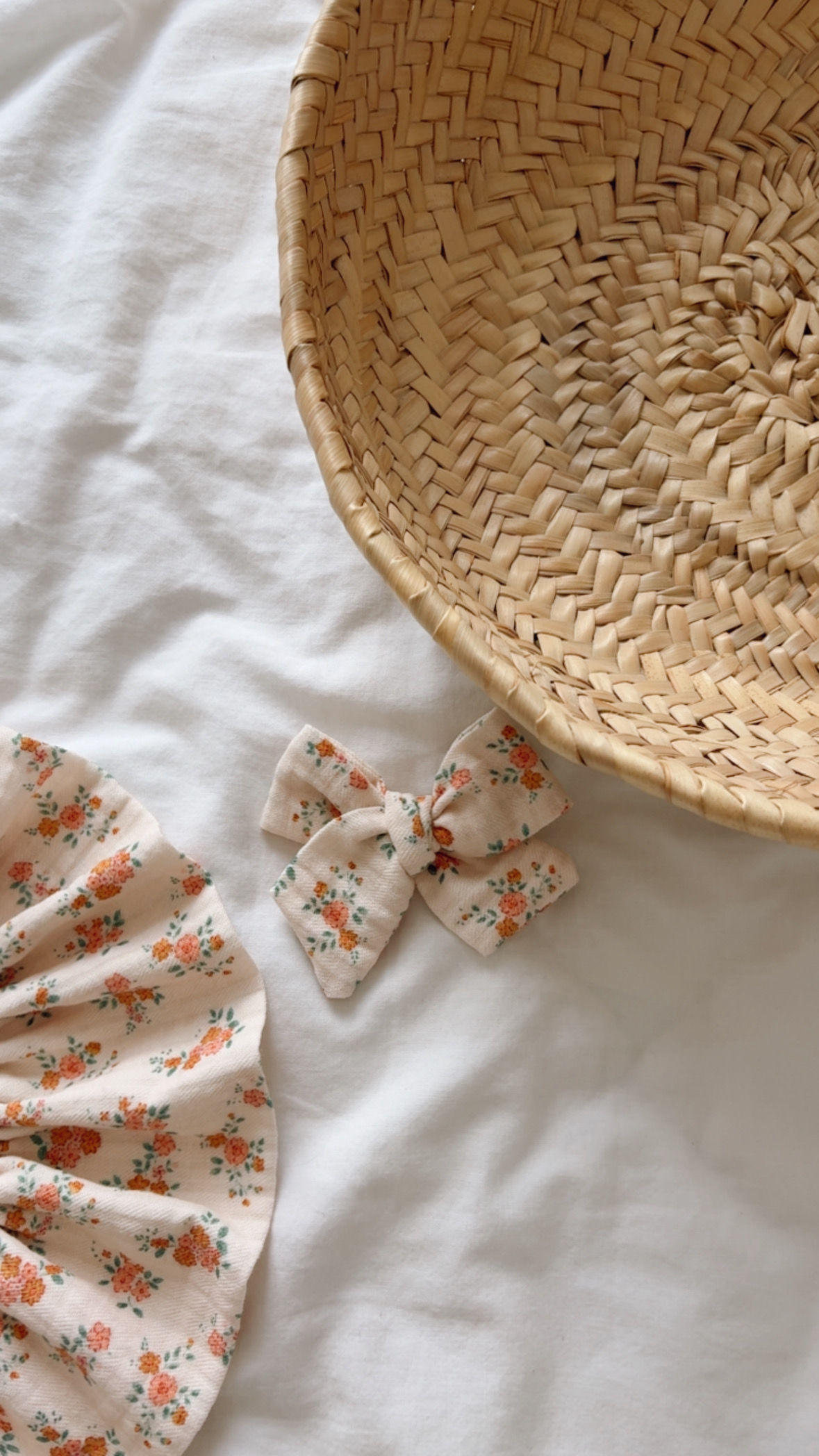 Barrette bébé/fille noeud «Victorine»