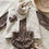 Miniature : Bloomer bébé coton gratté" Vichy chocolat"