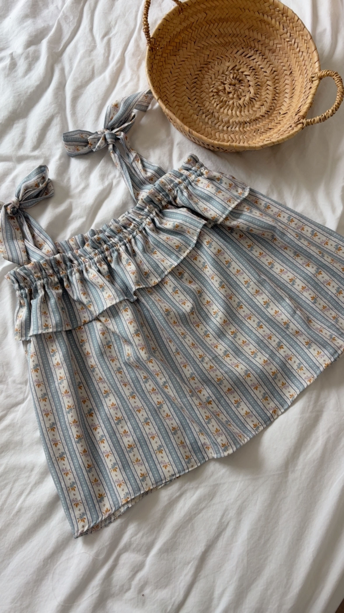 Blouse à bretelles femme  « Castille»