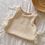 Miniature : Pull sans manches à nouer /plastron « Alba beige»