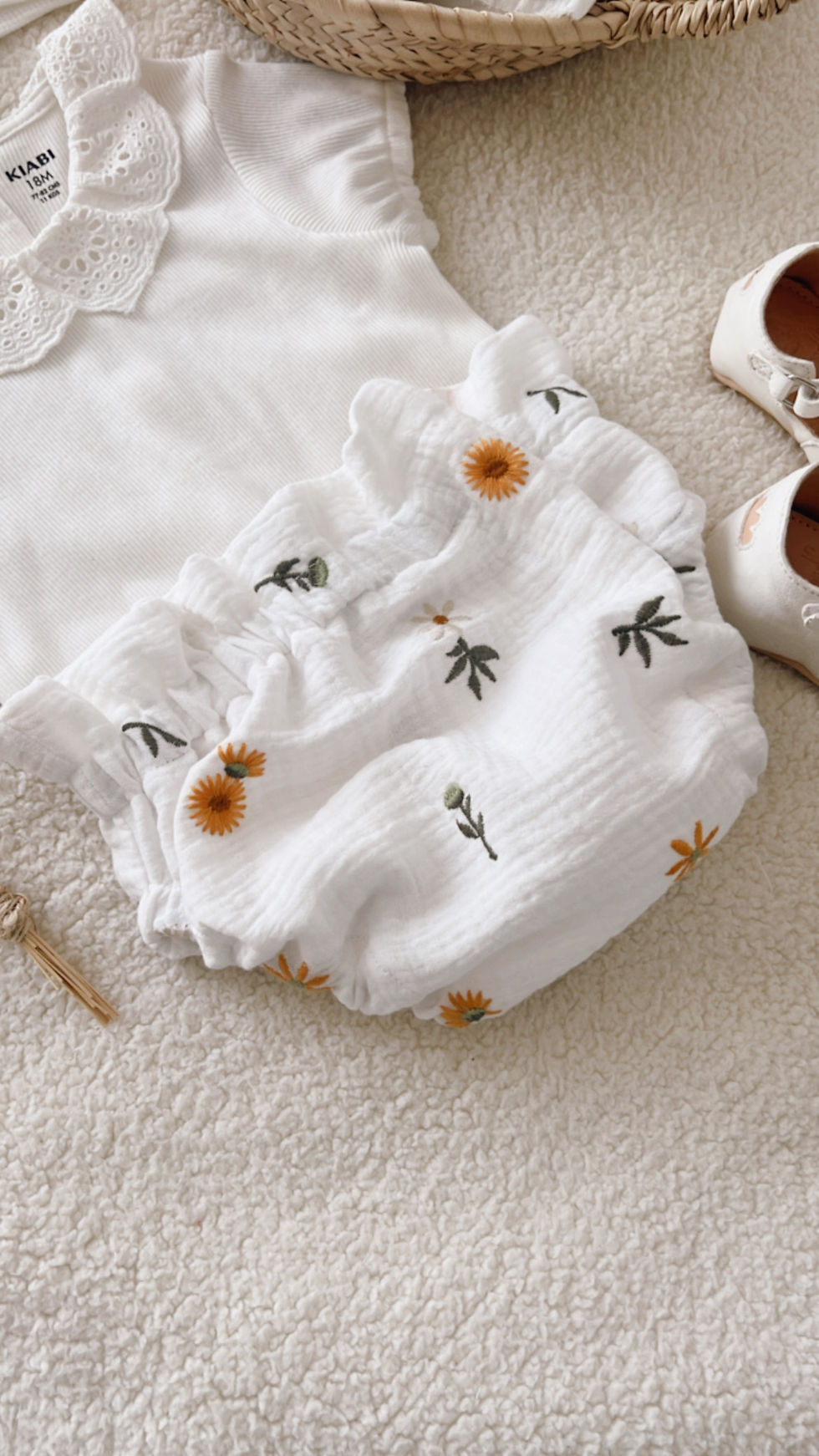 Bloomer bébé/fille doube gaze de coton "Margot "