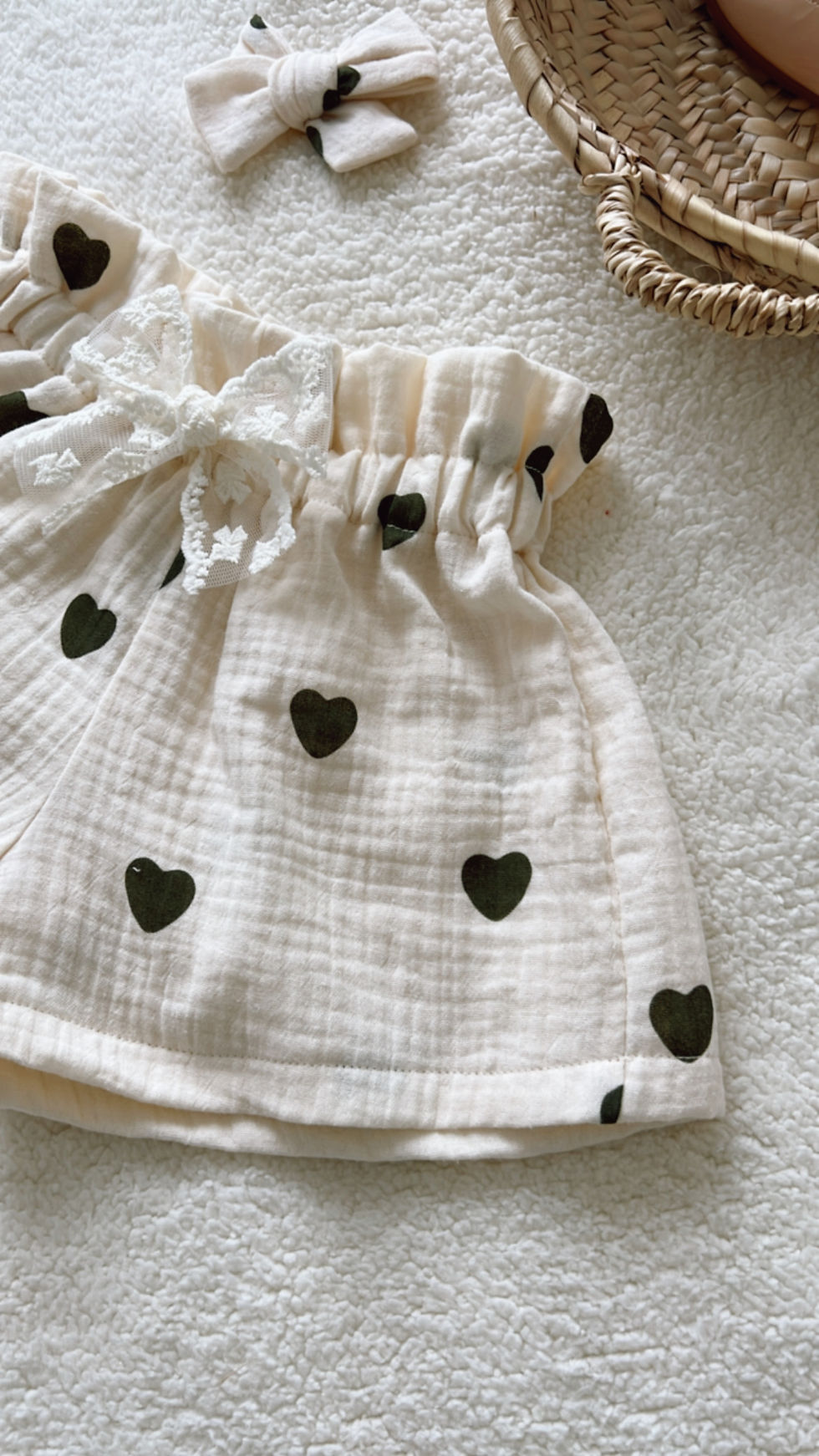 Miniature :  Short bébé/enfant double gaze « Maria »