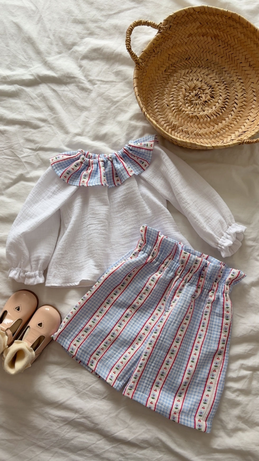 Thumbnail:  Blouse Madeleine manches longues  "Tissus au choix