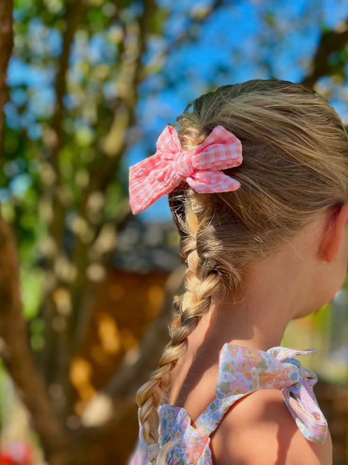 Barrette bébé/fille noeud «Ella »