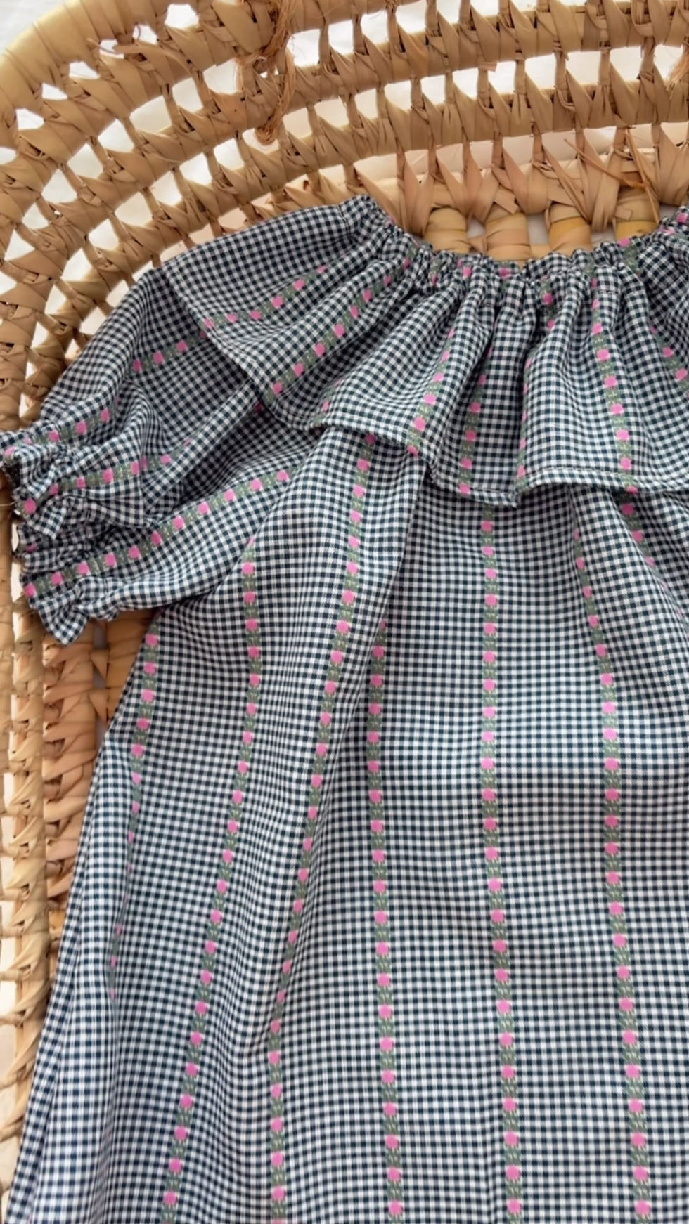 Thumbnail: Blouse manches ballons « Roma » 