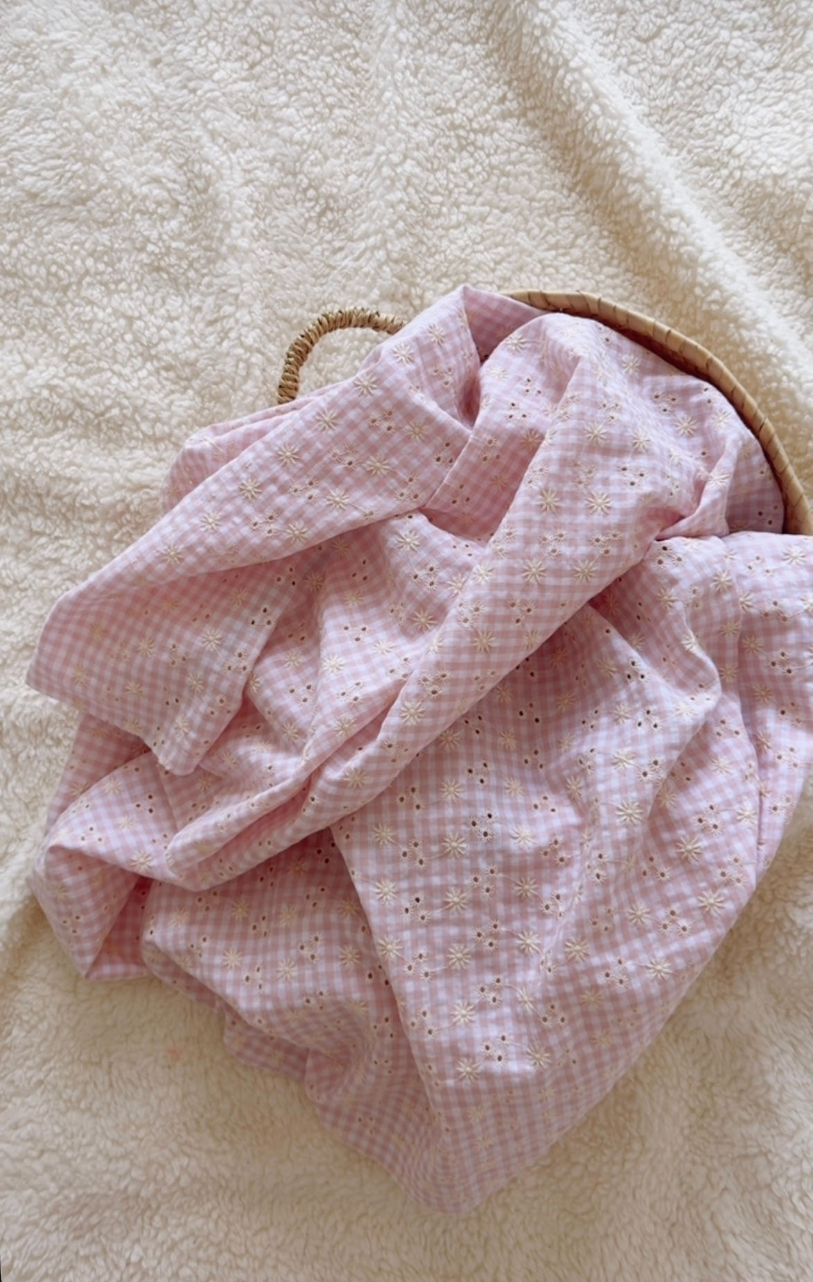 Jupe Femme seersucker/coton gaufré "Isaya"