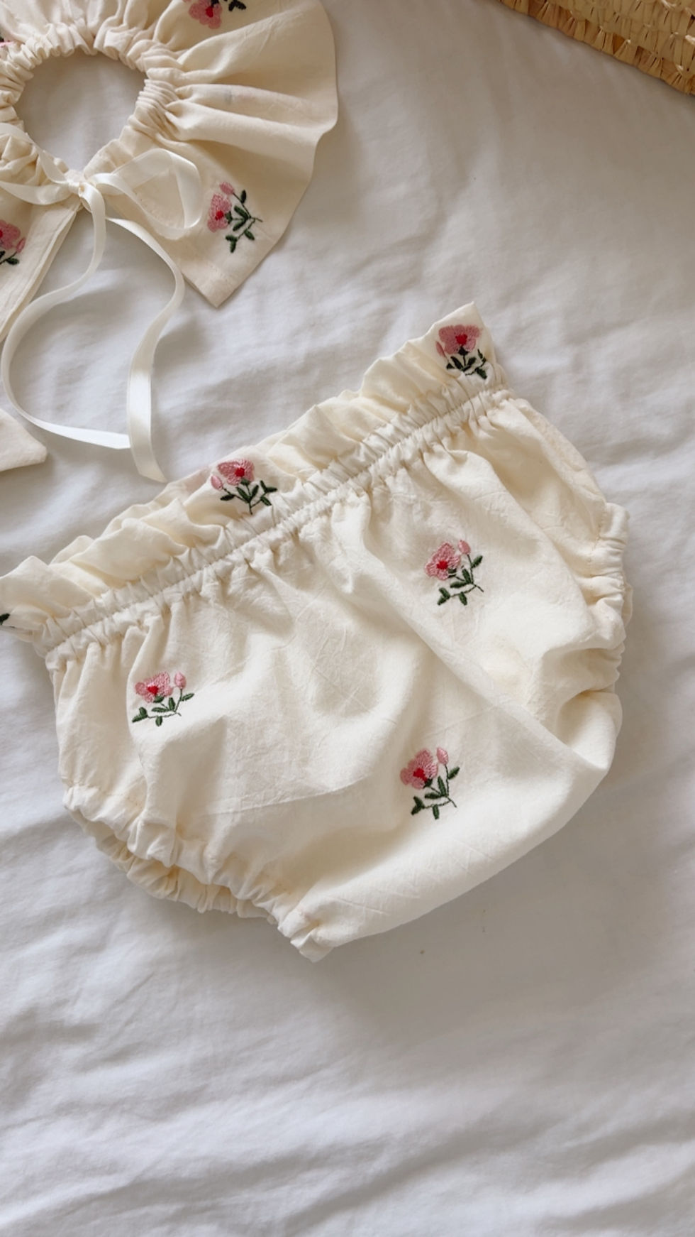 Thumbnail: Bloomer coton froissé  « Camille »