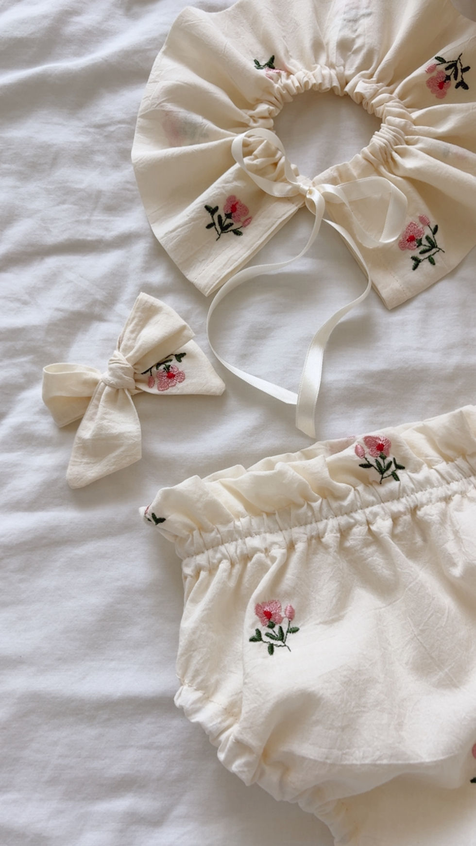 Miniature : Barrette bébé/fille noeud  «Camille»