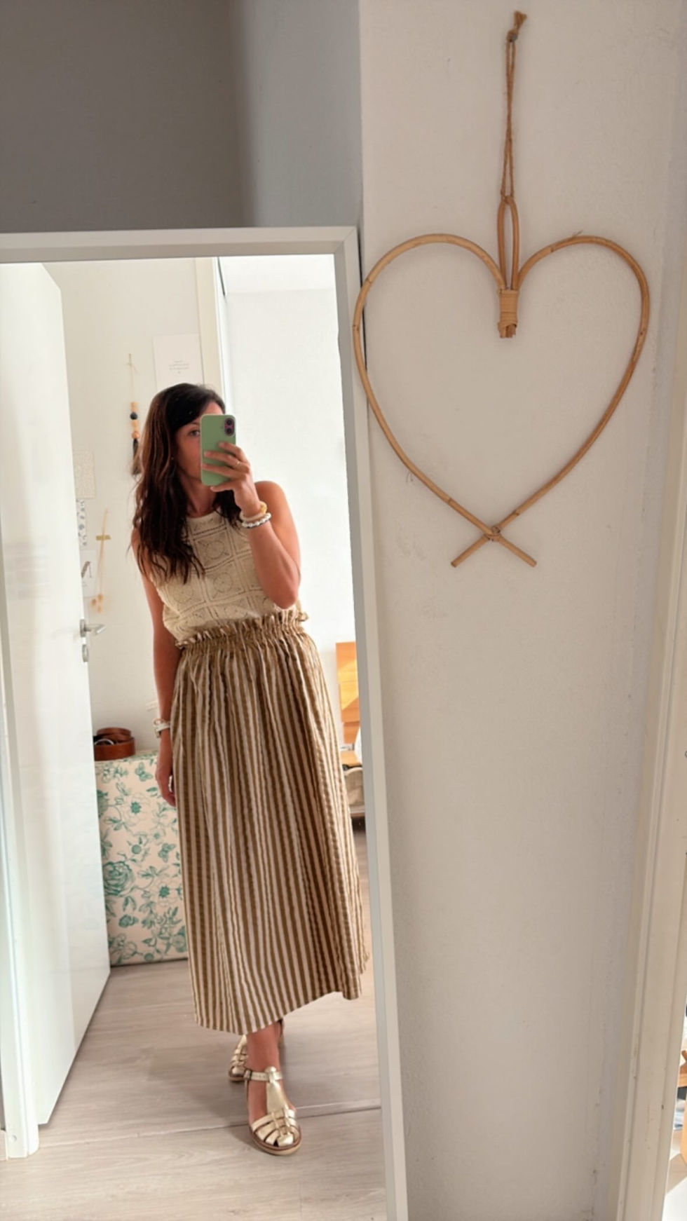 Thumbnail: Jupe Femme seersucker« Armand »