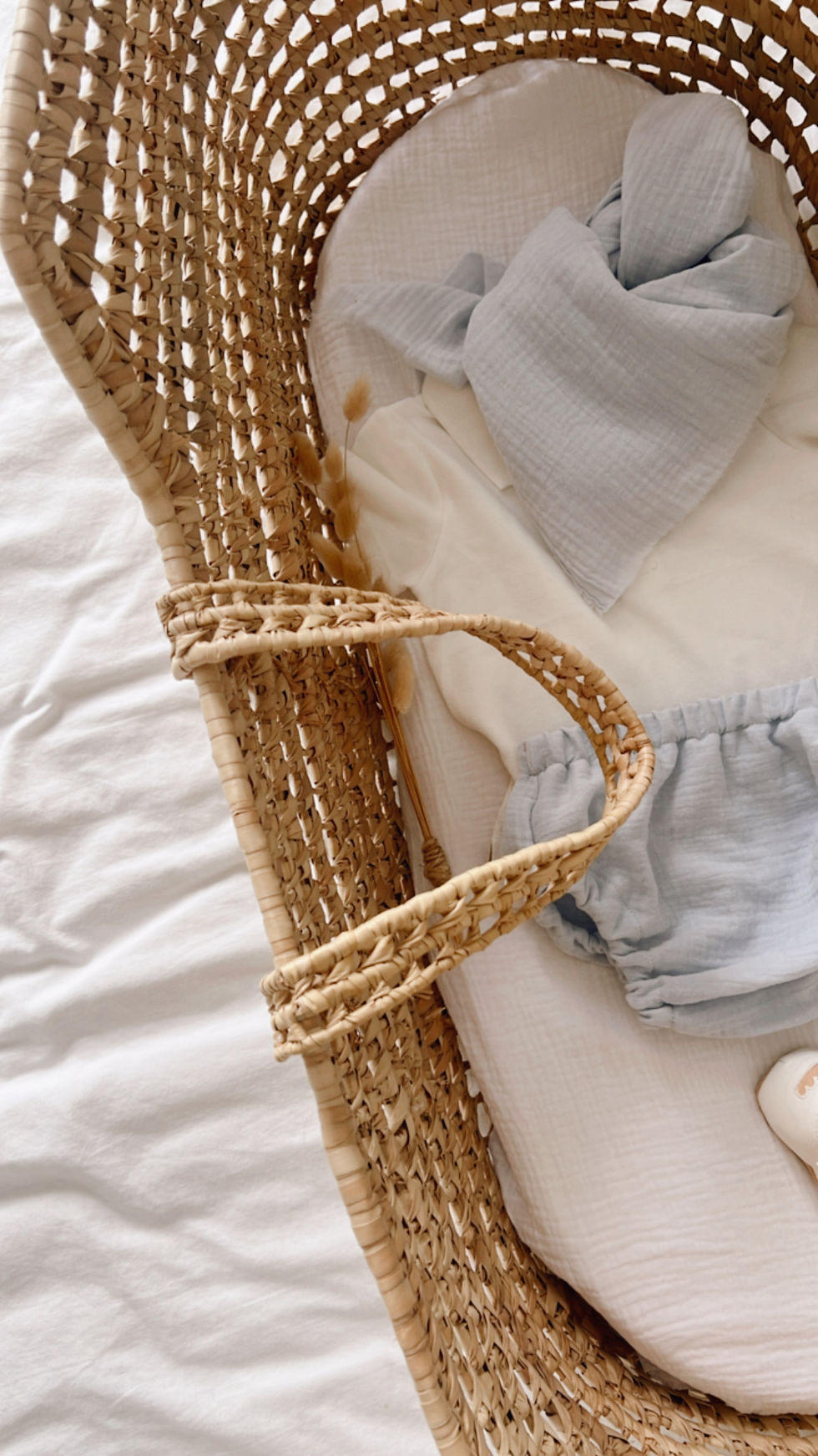 Thumbnail:  Foulard/chèche double gaze de coton "Ciel"