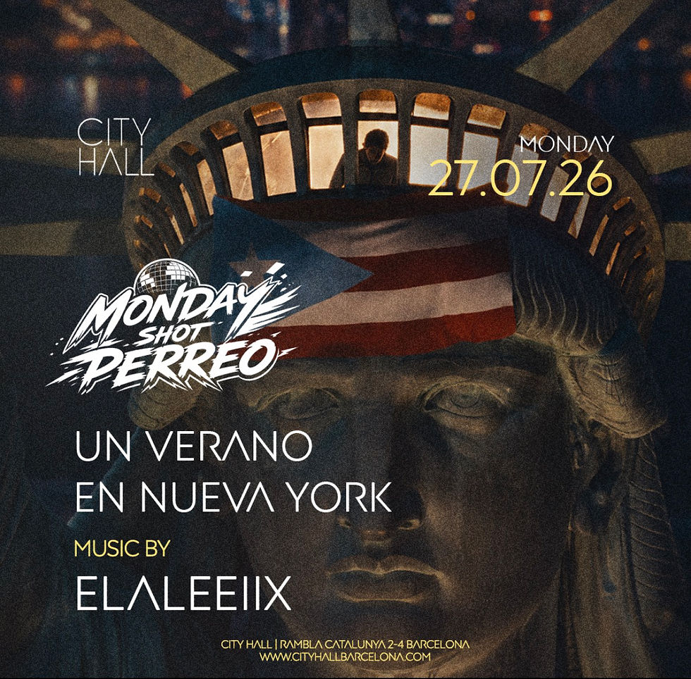 City Hall pres. MONDAY PERREO || Guest List