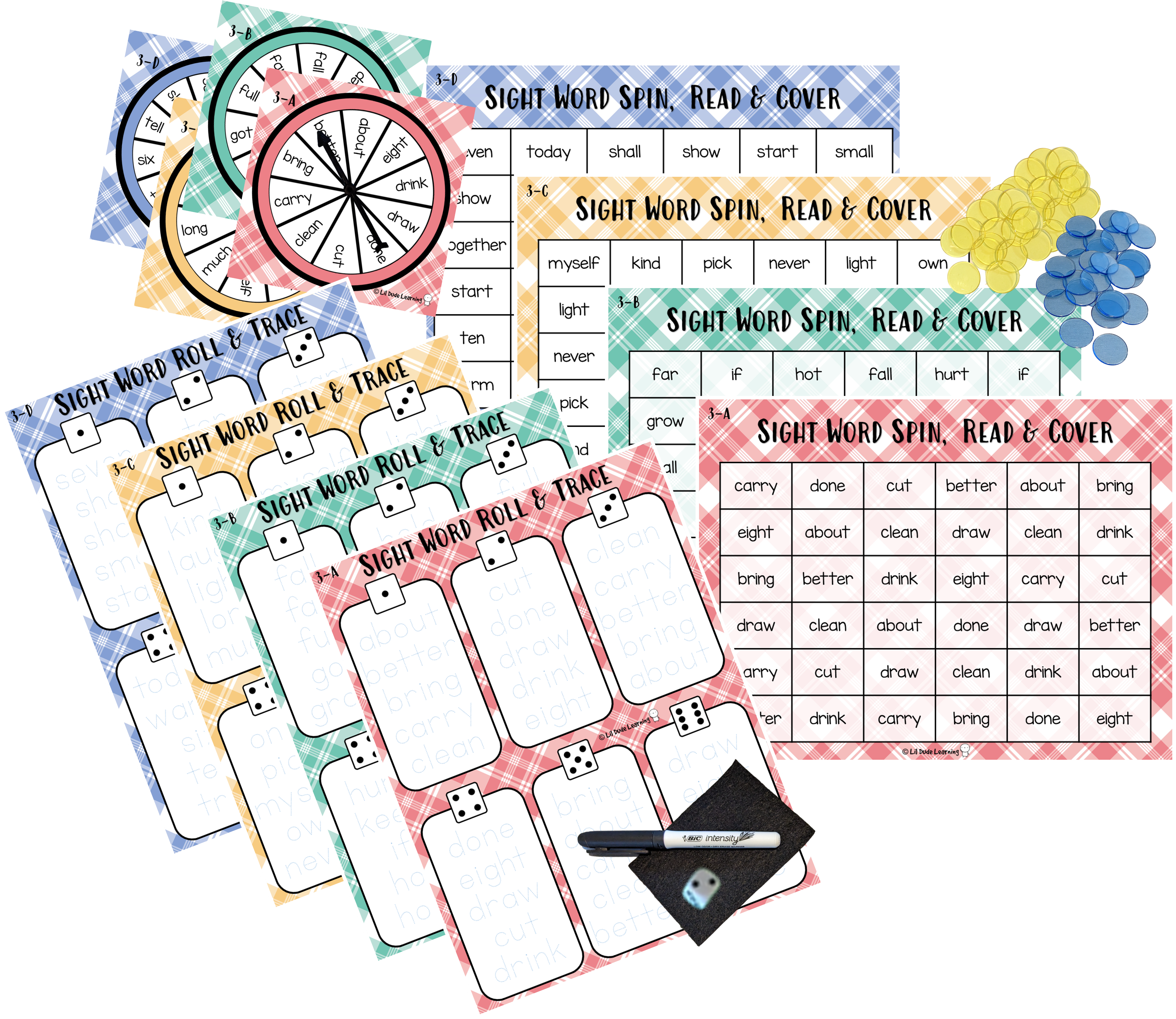 Sight Word Bundle: 3rd Grade