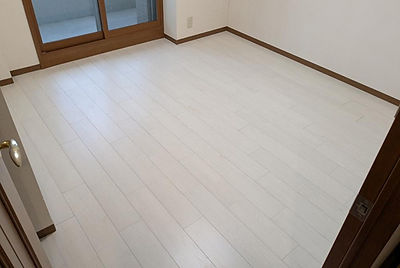フロアの貼り替え