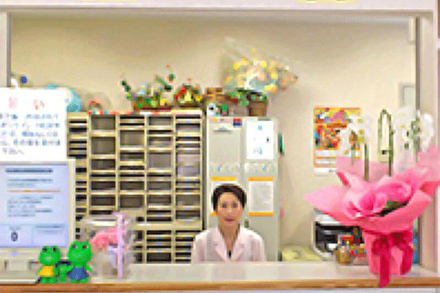 立花耳鼻咽喉科医院・受付