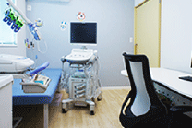 おかもとキッズクリニック・第二診察室